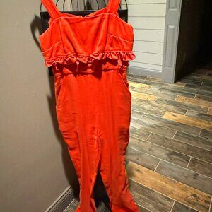 Delightful Orange Jumpsuit